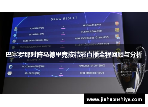 巴塞罗那对阵马德里竞技精彩直播全程回顾与分析